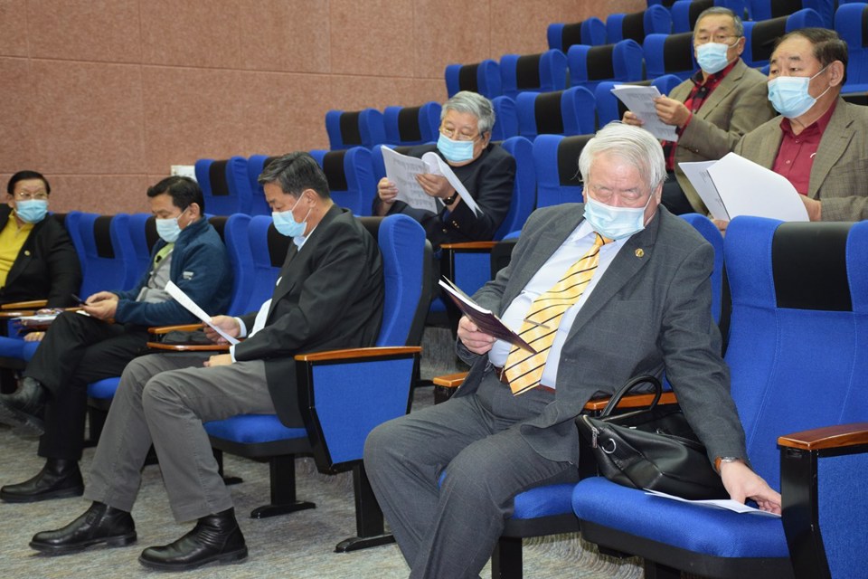 Presidiums of the Mongolian Academy of Science was held a meeting 