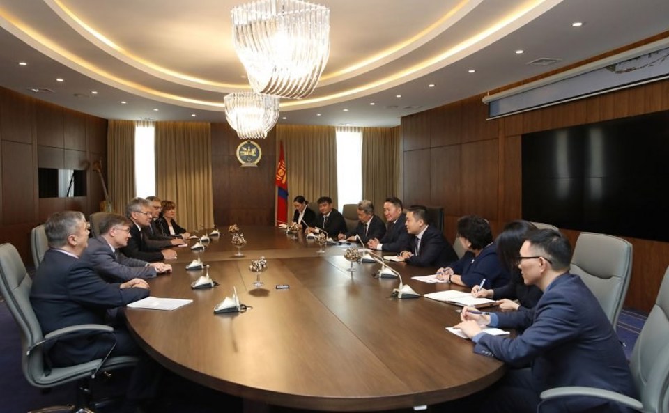 Academician A. M. Sergeev, President of Russian Academy of Sciences has met President of Mongolia